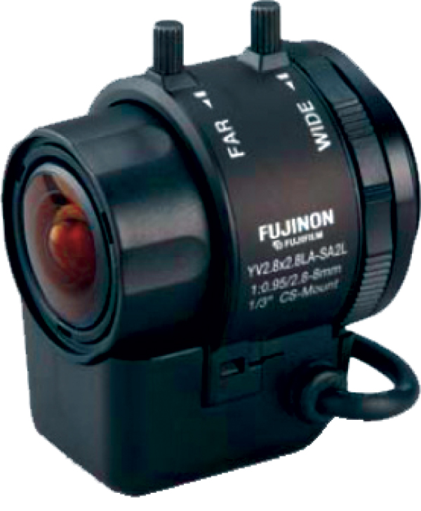 Fujinon 2.8-8mm optika